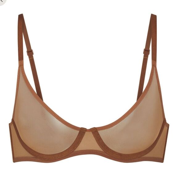 Skims SCOOP BRA Bronze Small-DD NWT in packaging - Picture 2 of 7